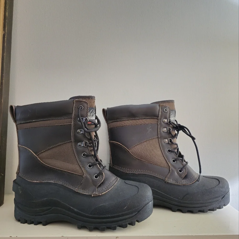 ITASCA THERMOLITE WINTER BROWN LEATHER MENS BOOTS